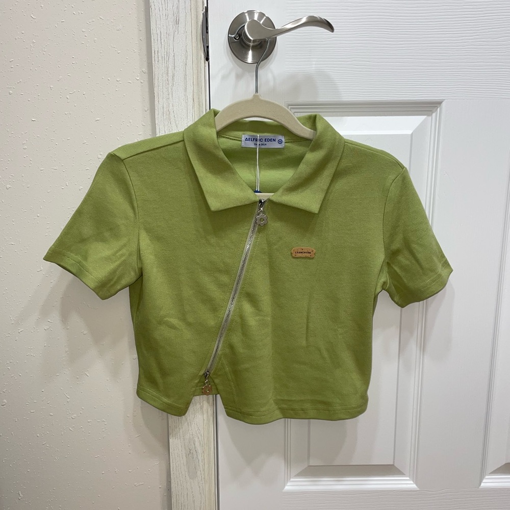 NWT Aelfric Eden cropped shirt size XS